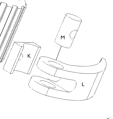 L - replacement small handle