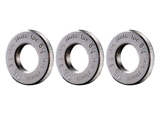 Jam Nut 3 Pack Chrome