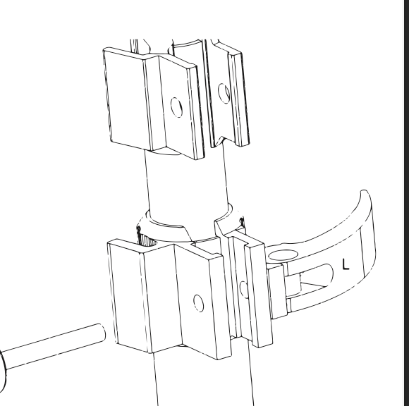 L - replacement small handle